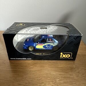 Subaru Impreza Winner Wales Rally Sweden 2004 #1 Solberg 1/43 Ixo Models Ram 139